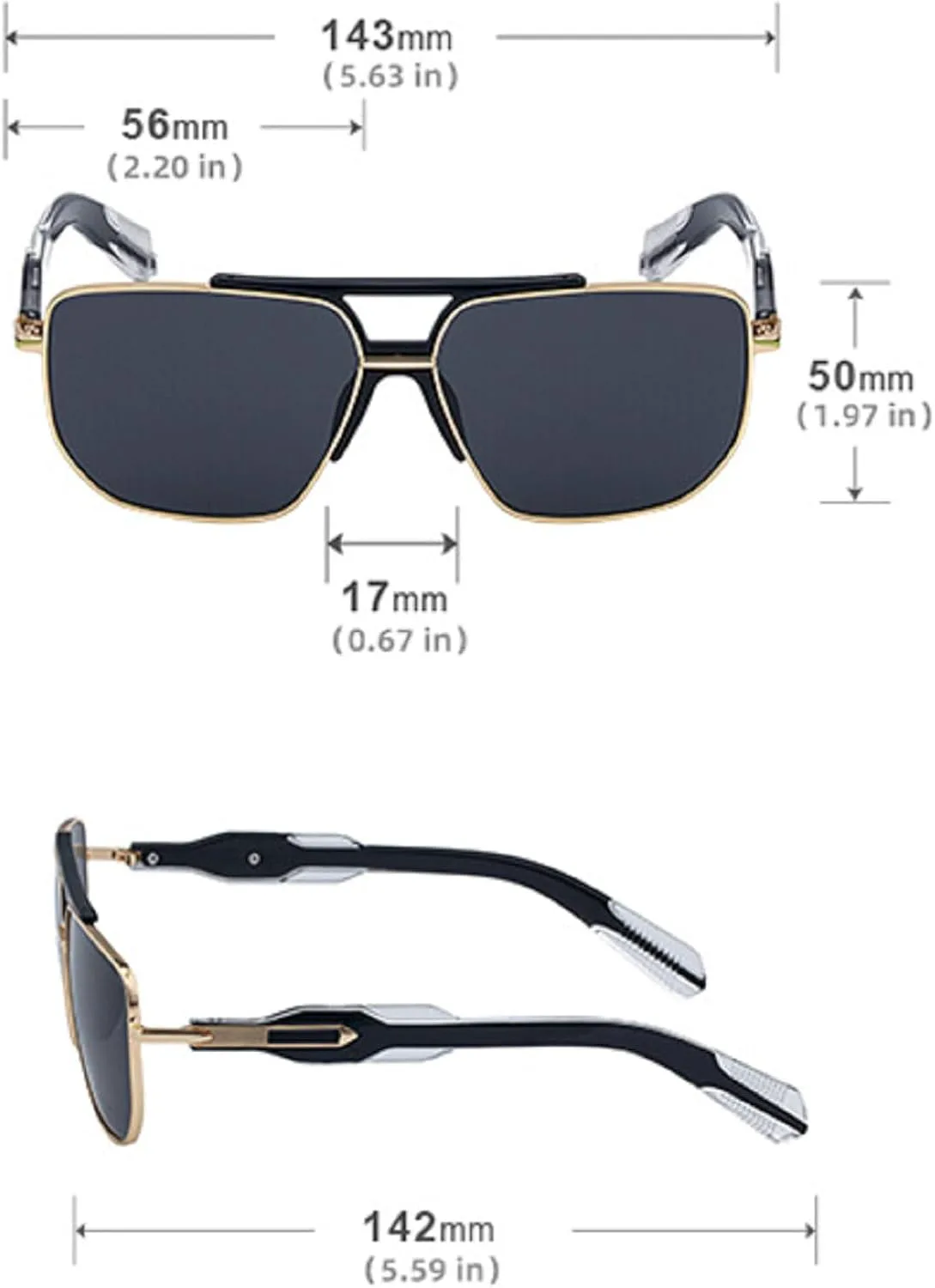 

Ретро-солнцезащитные очки для женщин и мужчин, модные классические солнцезащитные очки в металлической оправе, винтажные очки-пилоты CY-98375 Melrose, Green Tea