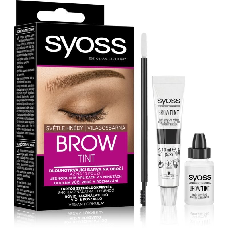 

Syoss Brow Tint краска для бровей Светло-коричневый 10 мл Inna Marka