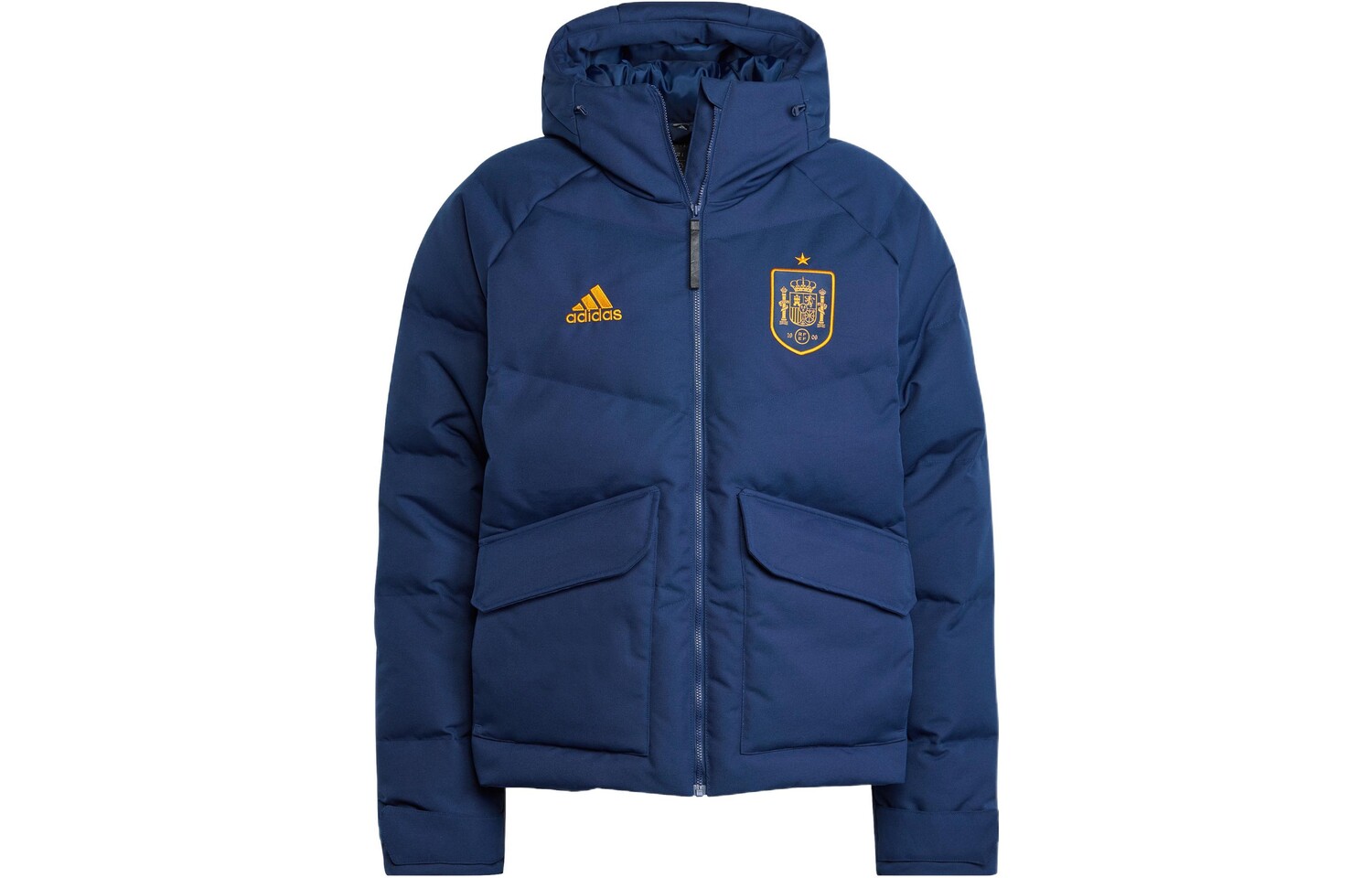 

Пуховик мужской синий Adidas, синий