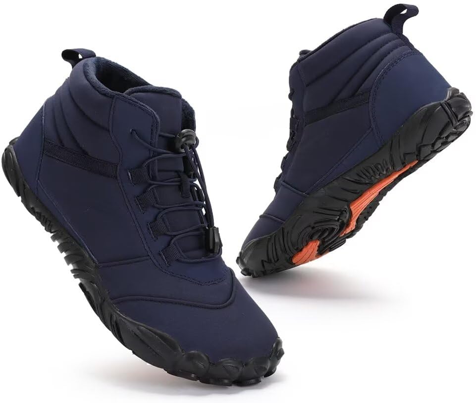 

Кроссовки Barekick Arctic,нескользящая и водонепроницаемая зимняя обувь (унисекс) Swzec, синий