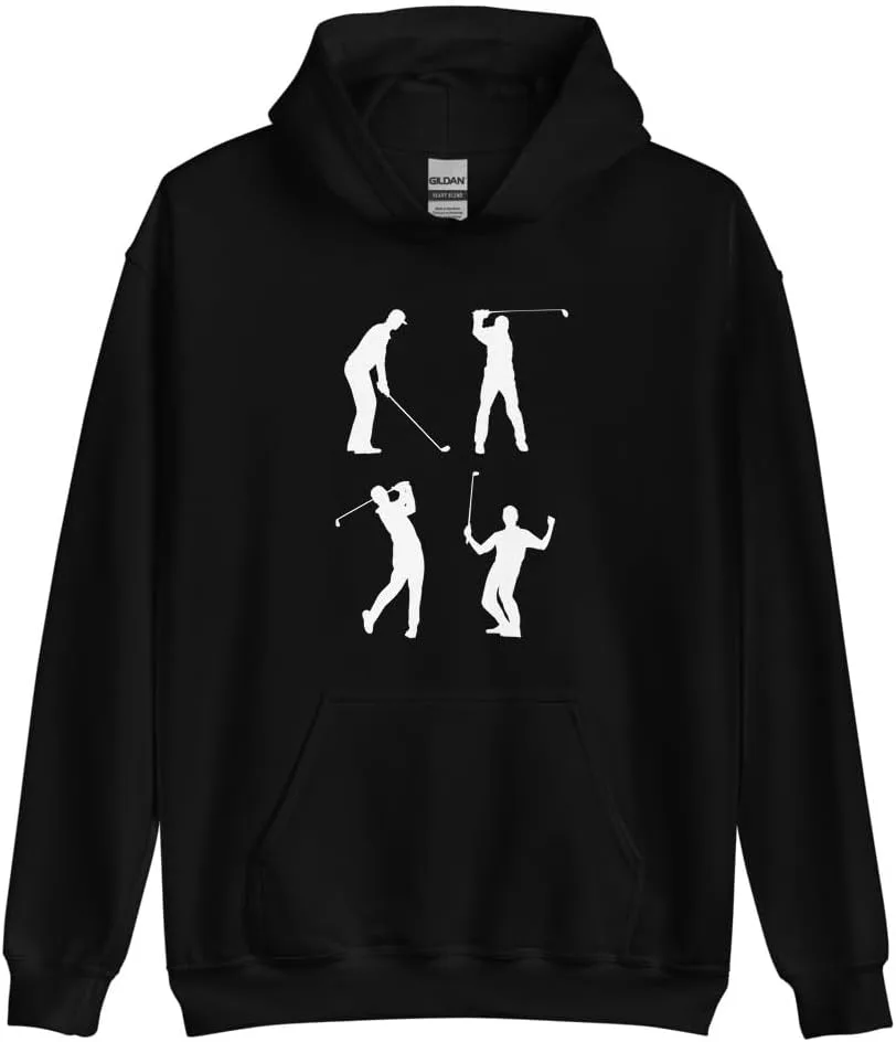 Толстовка с капюшоном Golfers Unisex Generic, черный