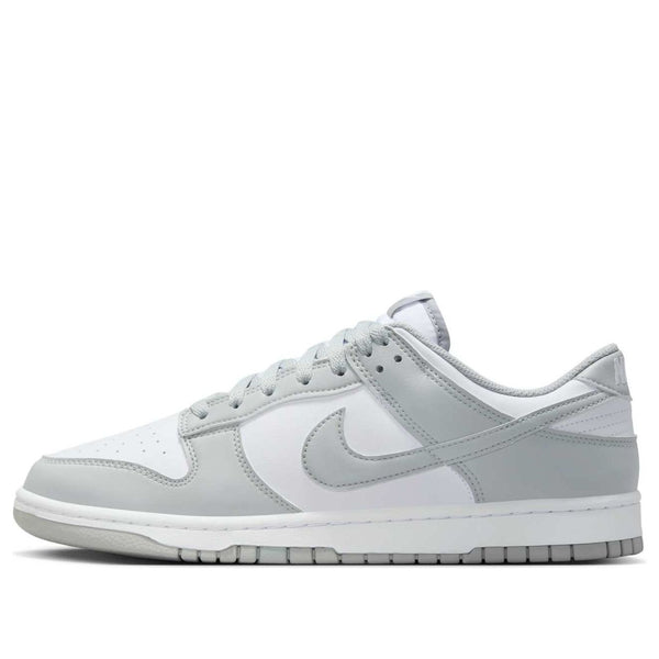 

Кроссовки dunk low 'light smoke grey' Nike, серый