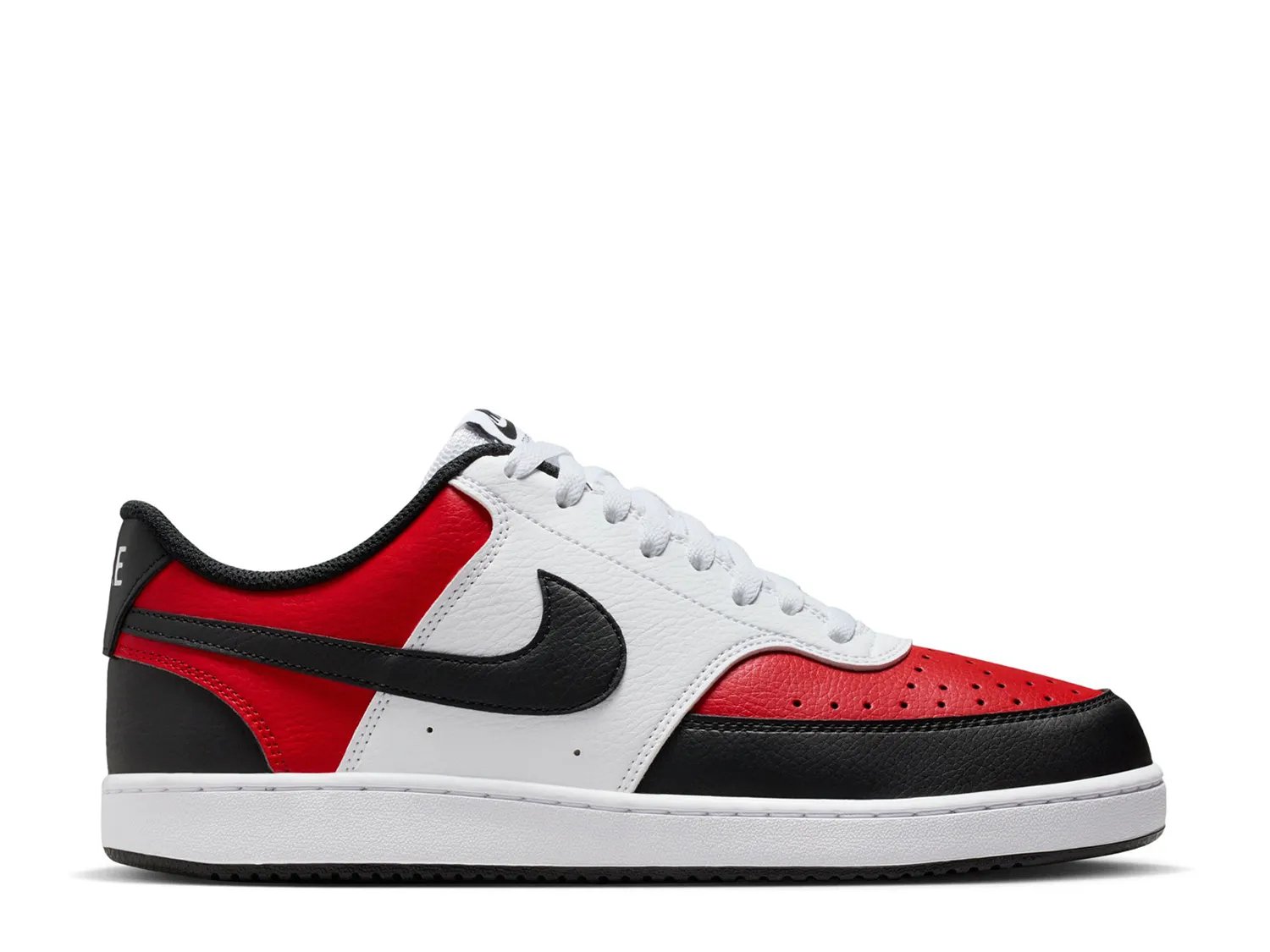 

Кроссовки Nike Court Vision Low Sneaker - Men's, черный/белый/красный