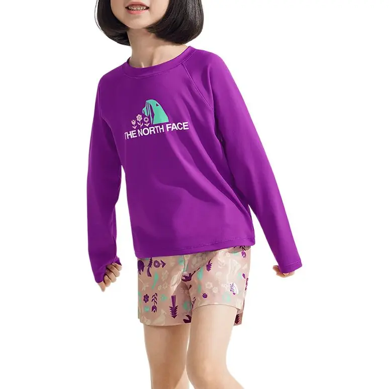 

THE NORTH FACE Повседневный спортивный комплект 2 предмета purple для детей 3-7 лет