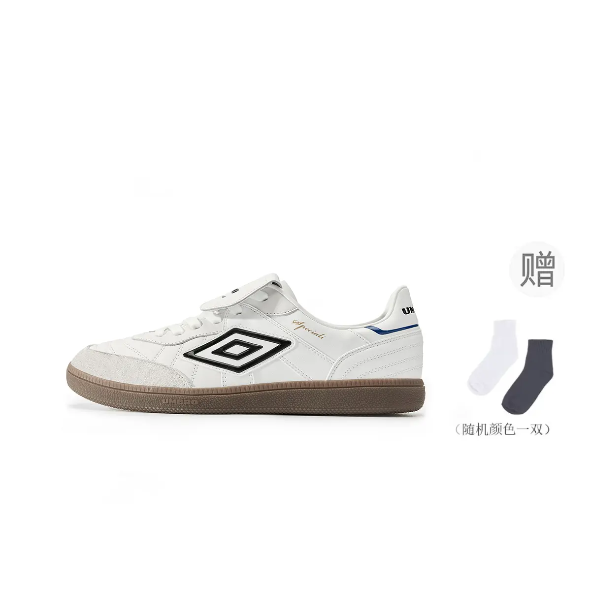 

Специальные низкие немецкие армейские кроссовки Unisex Umbro, Umbro белый/темно-Rubber+Comes with Socks