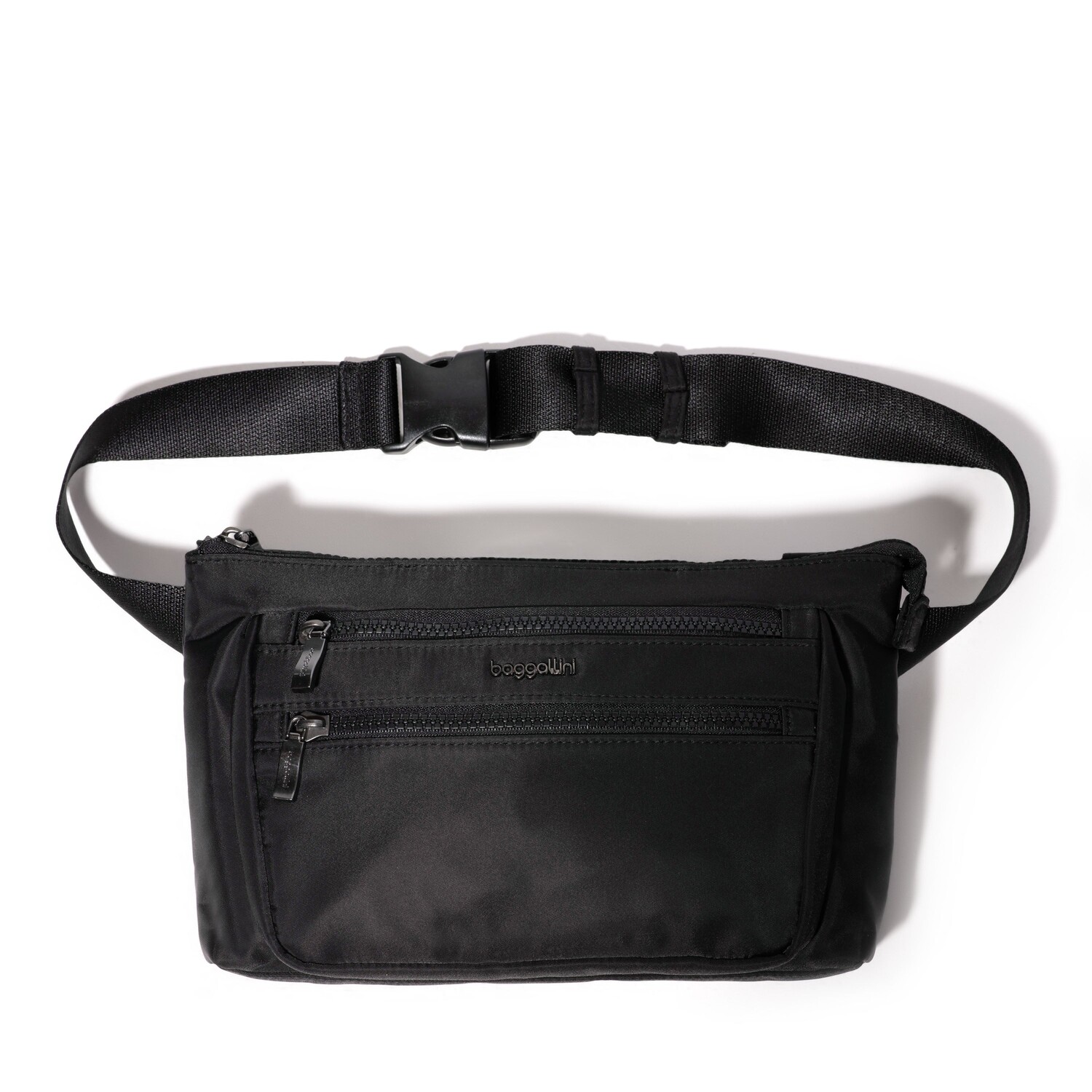 

Baggallini Карманная поясная сумка и поясная сумка через плечо, цвет Black Twill, Черный, Baggallini Карманная поясная сумка и поясная сумка через плечо, цвет Black Twill