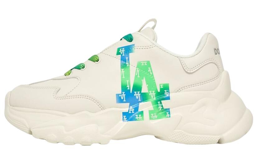 

Кроссовки MLB Big Ball Chunky Chunky Sneakers Unisex Low-Top Beige Blue/Green, Белый, Кроссовки MLB Big Ball Chunky Chunky Sneakers Unisex Low-Top Beige Blue/Green