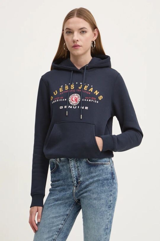 

Толстовка Guess Jeans, темно-синий