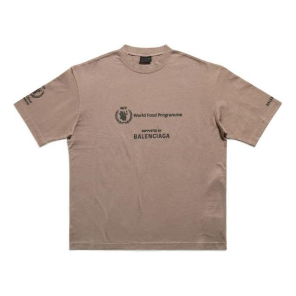 

Футболка x wfp t-shirt medium fit 'beige' Balenciaga, бежевый