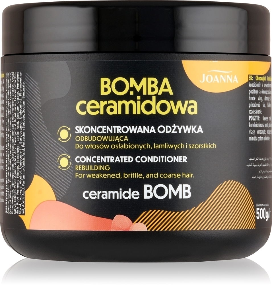 

Концентрированный кондиционер-кондиционер Ceramide Bomb с керамидами Joanna, 500 мл