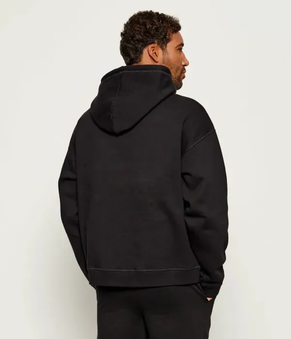 Толстовка Obsessed2 relaxed fit Dsquared2, черный — фото 3