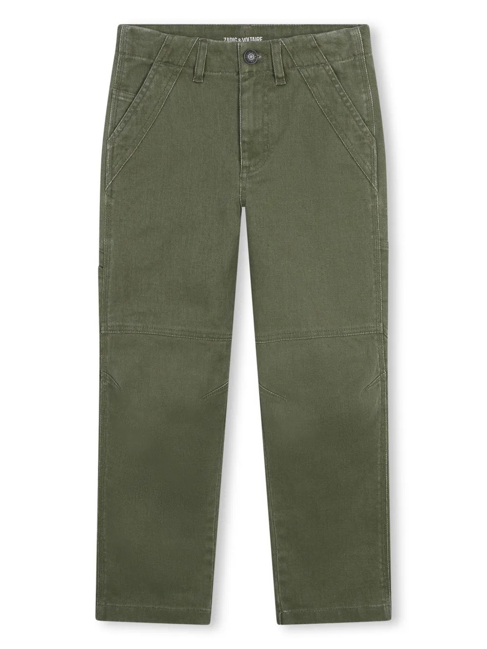 

Прямые джинсы Zadig & Voltaire Kids, зеленый
