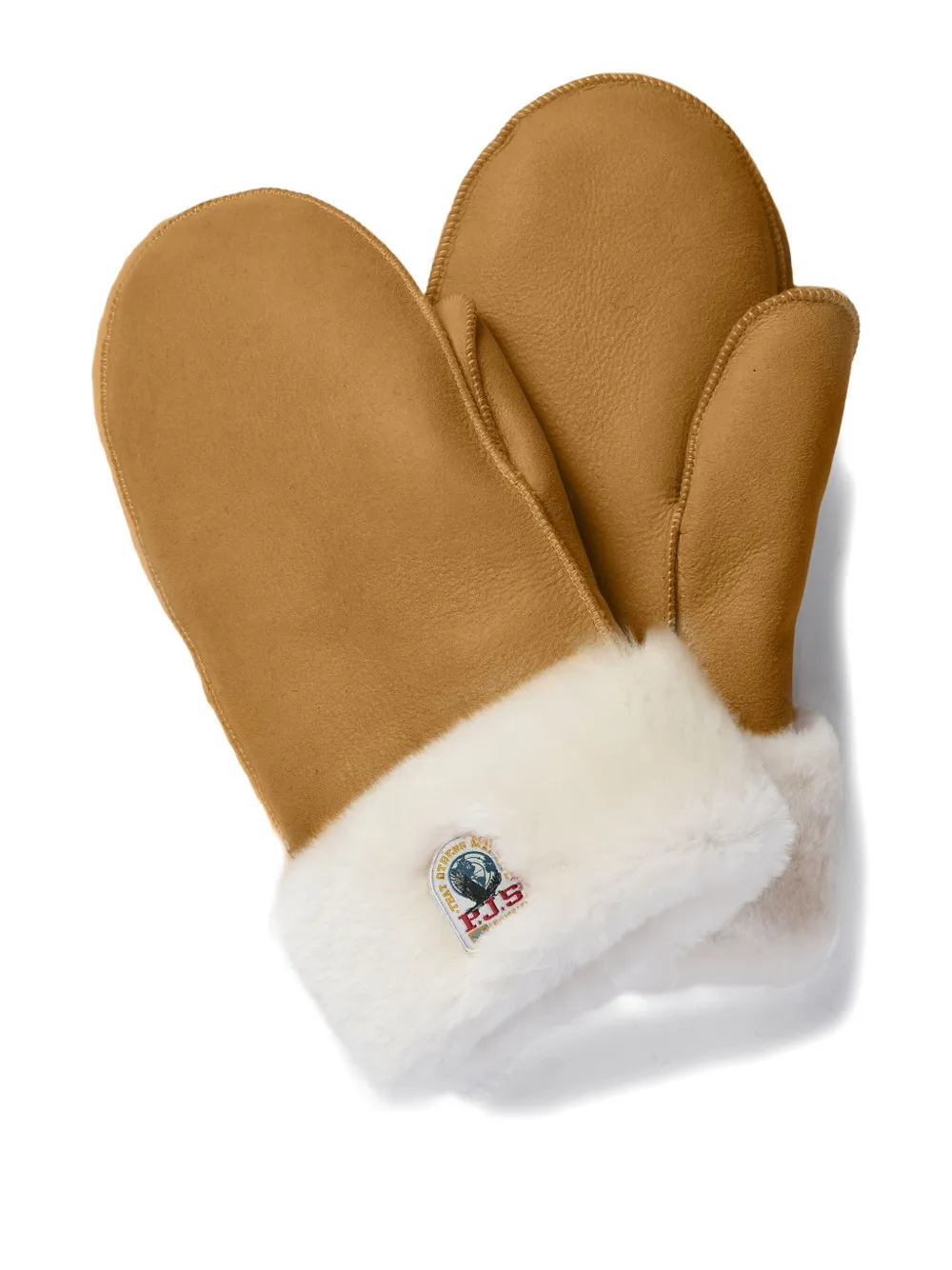 

Варежки с меховой отделкой Parajumpers, нейтральный