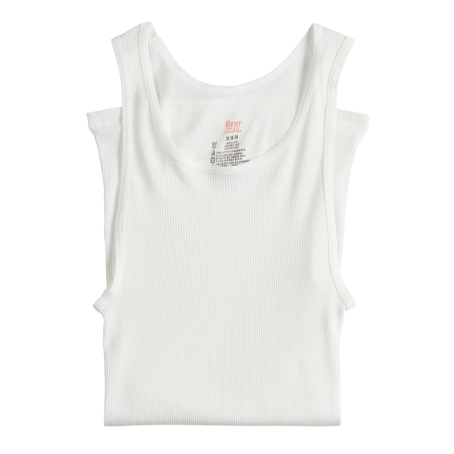 

Мужские майки Hanes Ultimate, 7 комплектов +1 бонусная майка ComfortSoft