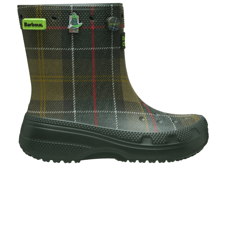 

Ботинки Barbour x Classic Boot 'Kelp Plaid', зеленый
