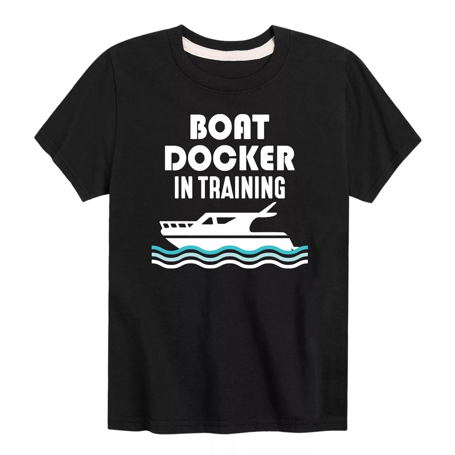

Футболка Boat Docker In Training для мальчиков 8–20 лет с графическим рисунком Licensed Character