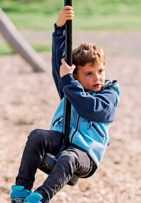 Ветровка флисовая Geggamoja, синий