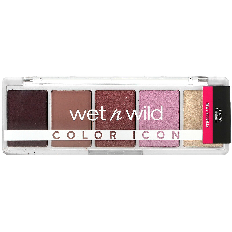 

wet n wild, Color Icon, палитра теней из 5 оттенков, 1114070 Petalette, 6 г (0,21 унции)