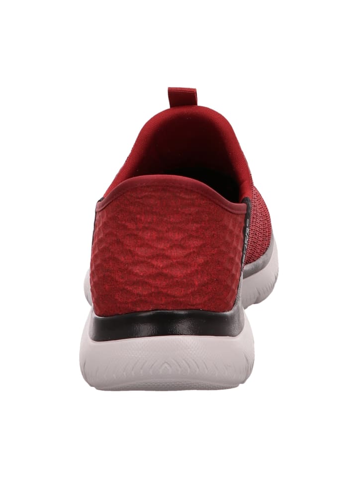 Skechers Спортивные лоферы красного цвета — фото 4