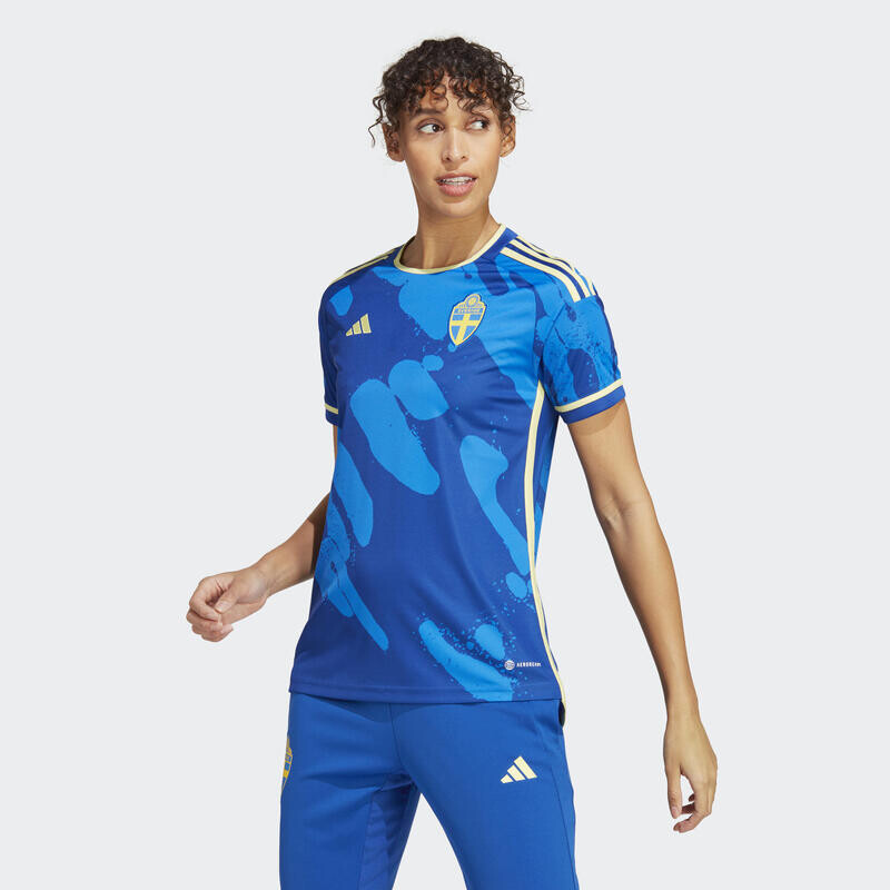 

Выездная майка женской сборной Швеции 23 ADIDAS, цвет blau