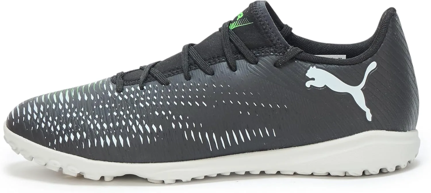 Футбольные бутсы Puma Men's Future 8 Play Turf Trainer, черный/светло-серый/зеленый — фото 2