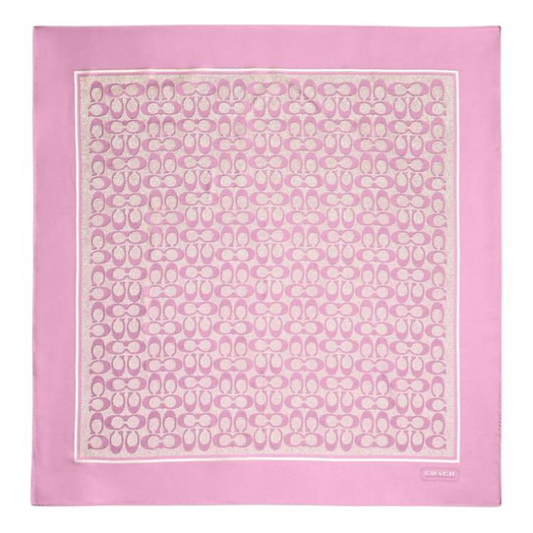 

COACH Шелк Mulberry, шелковый шарф Unisex красный