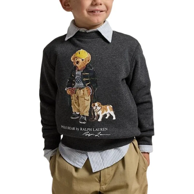 Свитшот детский Polo Ralph Lauren, Gray — фото 4