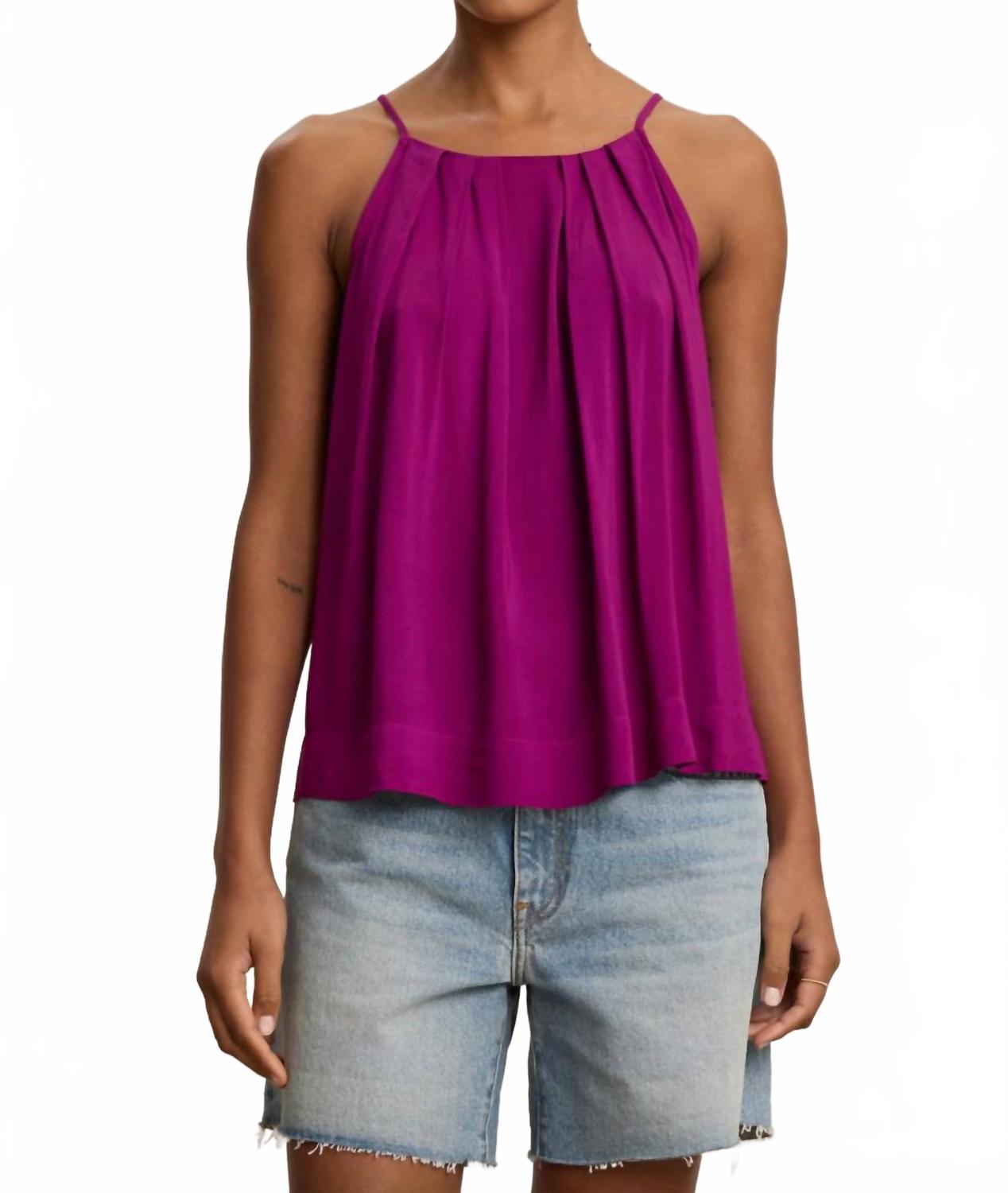 

Пипер топ в виноградном оттенке Velvet by Graham & Spencer, Grapes