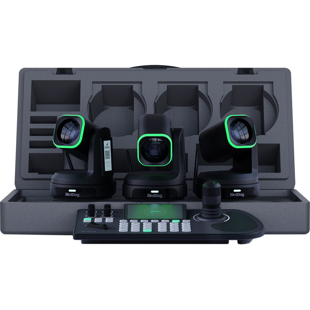 

PTZ-камера BirdDog 3 x X1 Ultra PTZ Cameras & KBD PTZ BDX1UBUNDLE-B
