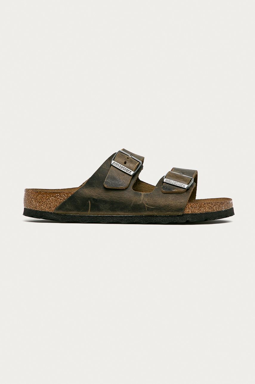 

Кожаные шлепанцы Arizona Birkenstock, зеленый