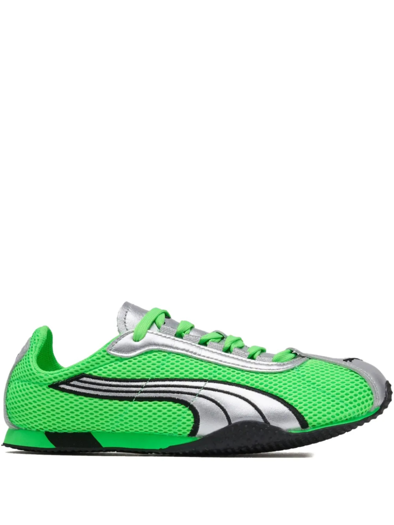 

Кроссовки PUMA H-Street OG с перфорацией и шнуровкой, низкие, зеленый