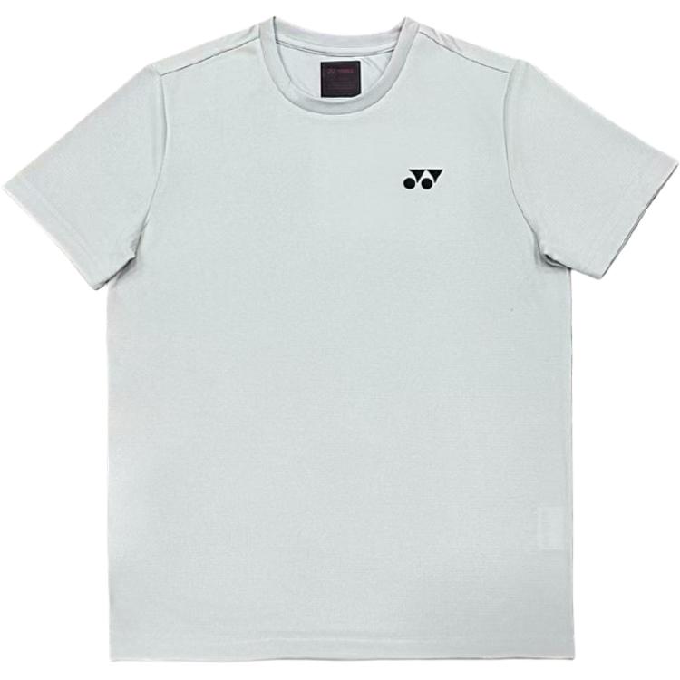 

Футболка для бадминтона унисекс с круглым вырезом, тонкие Yonex, glacier серый