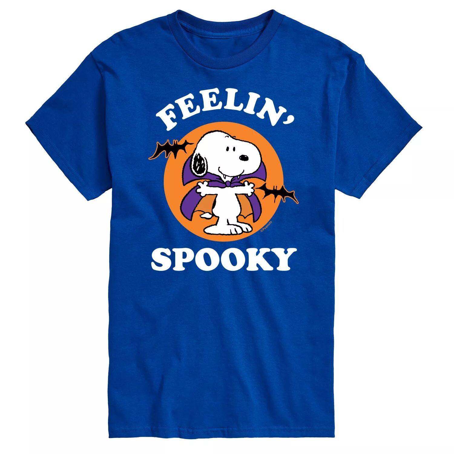 

Футболка Big & Tall Peanuts Feelin Spooky Licensed Character, синий