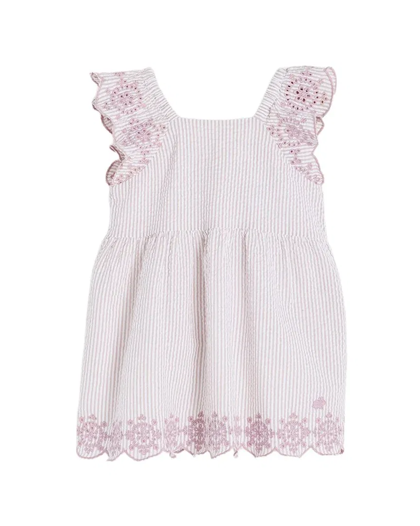 Платье Babycottons Cloque, коричневый