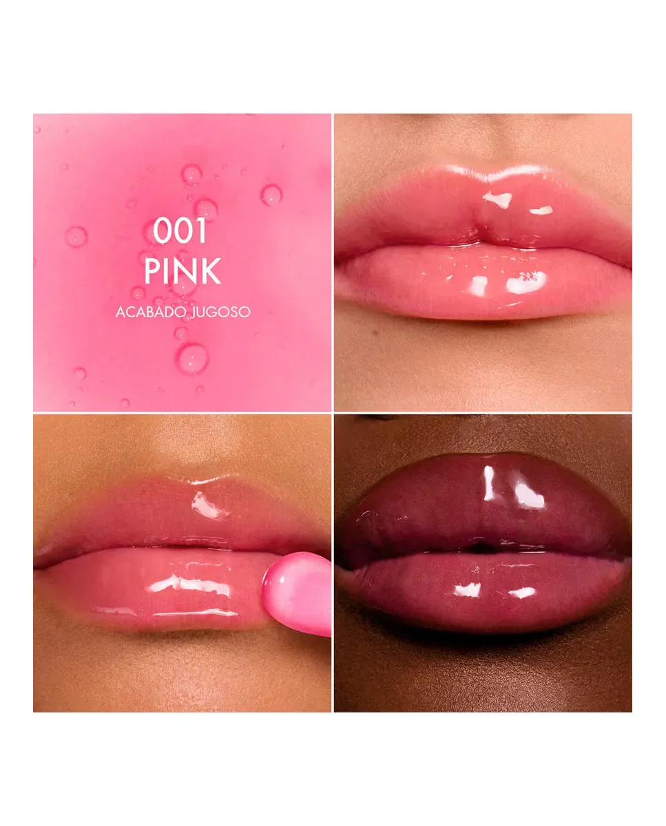 Набор косметики - Addict Увлажняющий бальзам для губ и масло для губ Dior, 001 Pink — фото 2
