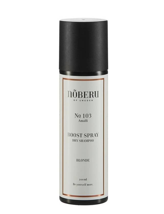 Noberu No.103 Amalfi Boost Spray Dry Shampoo Blonde, сухой шампунь, объем и текстура, светлые волосы 200 мл — фото 2