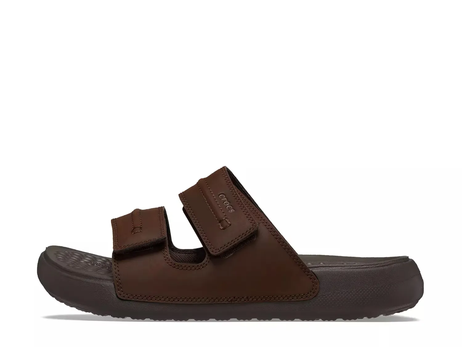 Yukon Vista II Slide Сандалии - мужские Crocs, Espresso — фото 3