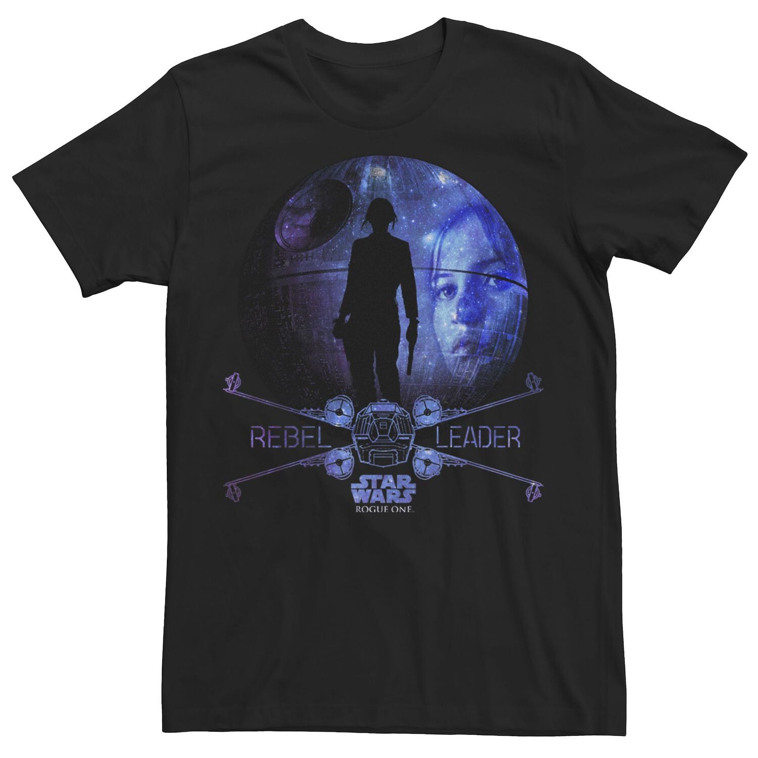 

Мужская футболка Rogue One Jyn Erso с рисунком Звезды Смерти Star Wars