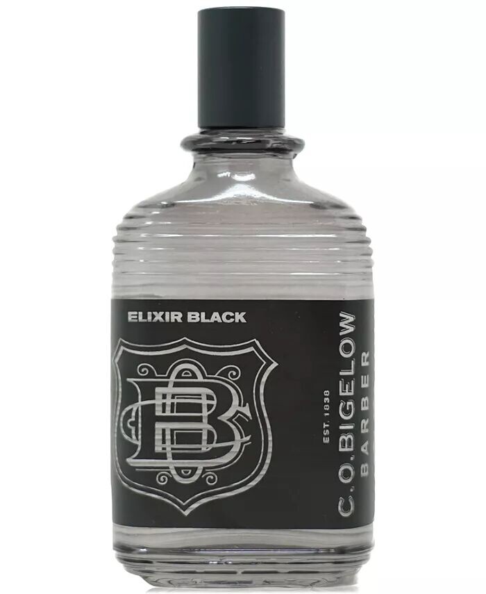 

С . Черный одеколон Bigelow Elixir, 2,5 унции Proraso