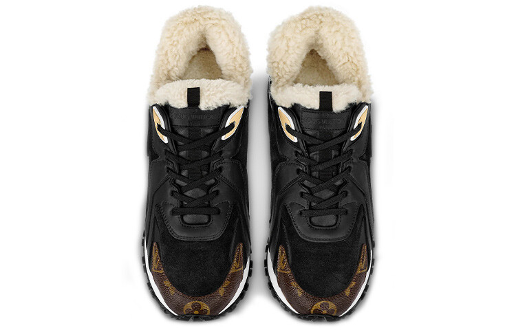 LOUIS VUITTON Run Away Lifestyle Shoes Women's Low-top Brown — фото 3