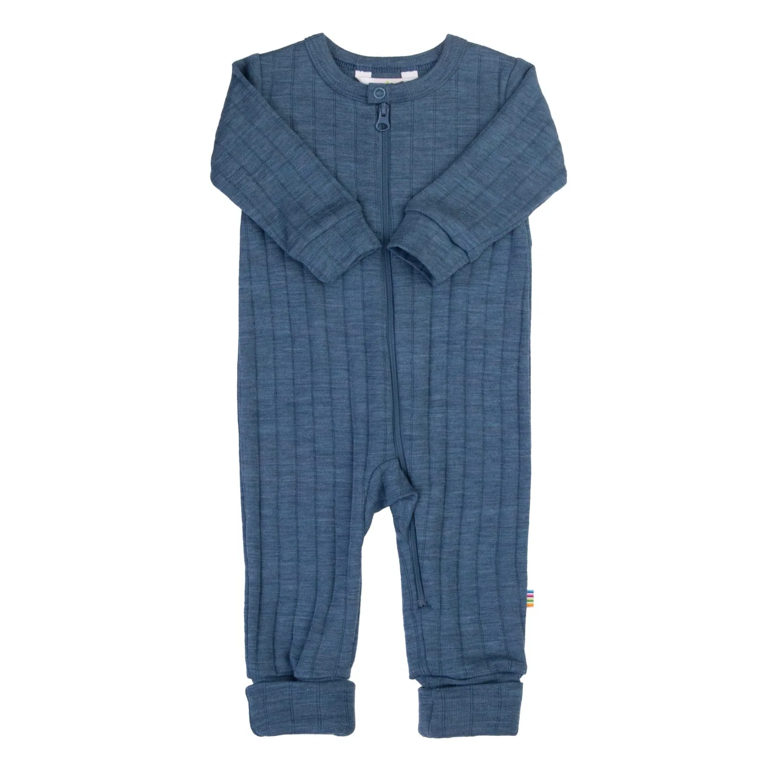 Комбинезон из мериносовой шерсти и шелка, Joha, blue melange