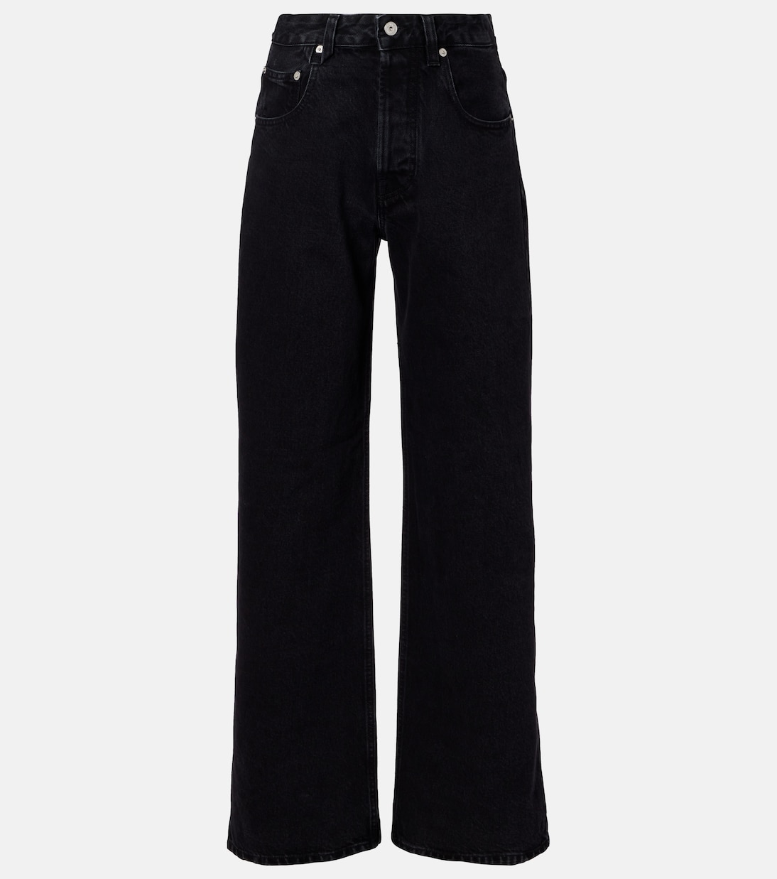 

Джинсы De-Nîmes с широкими штанинами Jacquemus, черный