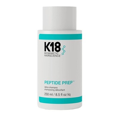 

Биомиметический шампунь для волос Hairscience Peptide Prep Detox, 250 мл, Ph 3,8-4,2, безопасный для цвета, K18