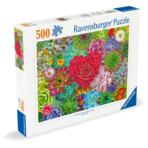 

Пазлы Succulent Love Puzzle – 500 Pieces