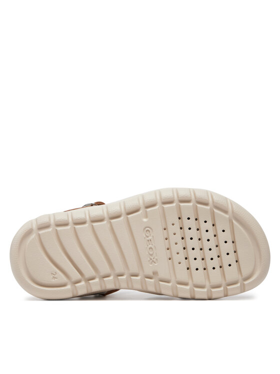 Сандалии J Sandal Soleima Gir J45GSA 000CF C1007 M Geox, серебряный — фото 4