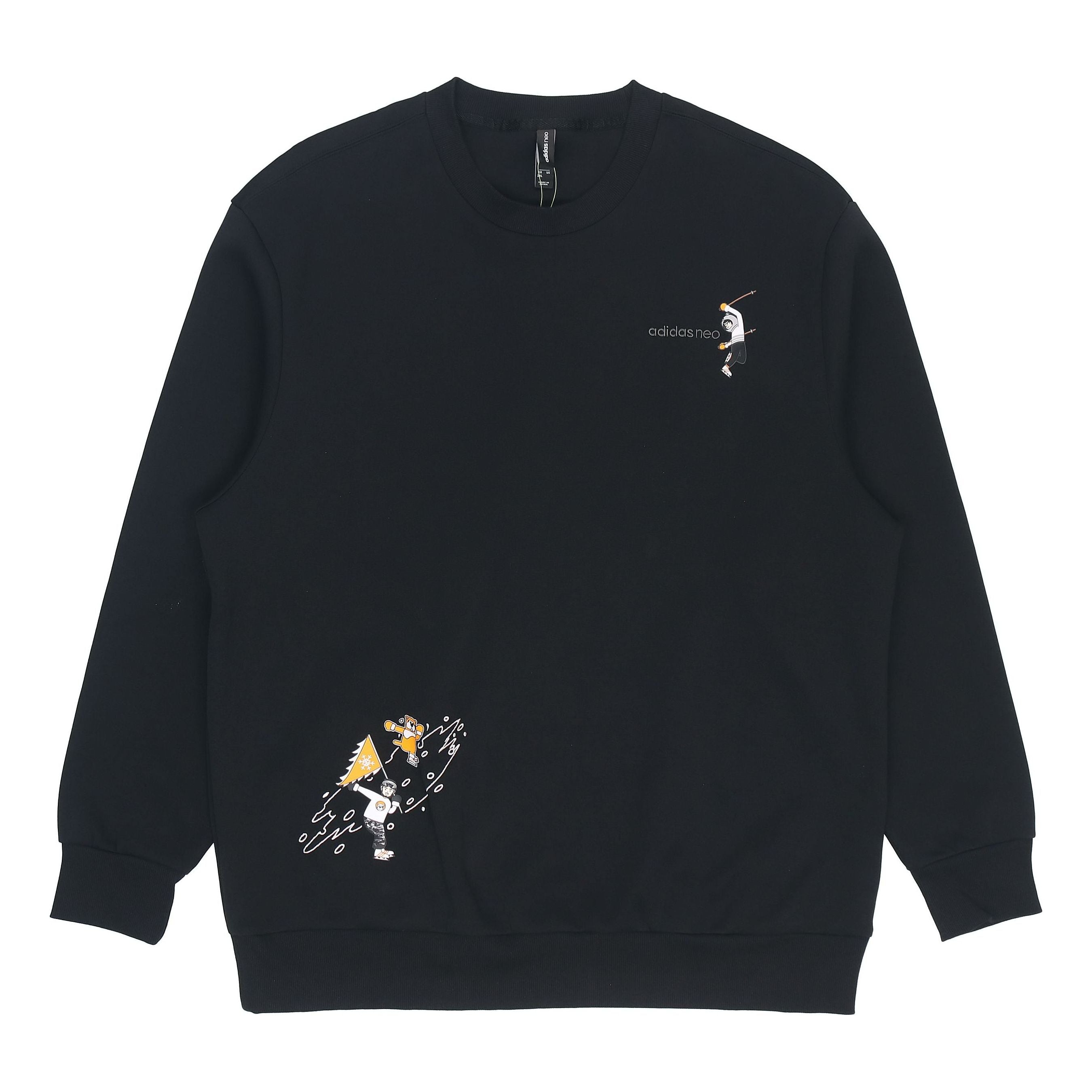 

Худи Men's adidas neo Casual Sports Pullover Round Neck Black HG9031