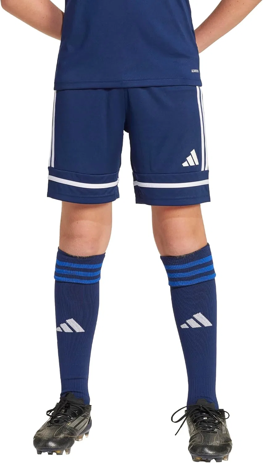 Adidas Originals Детские шорты Adidas Squadra 25, Team Navy Blue/Team Navy Blue/White