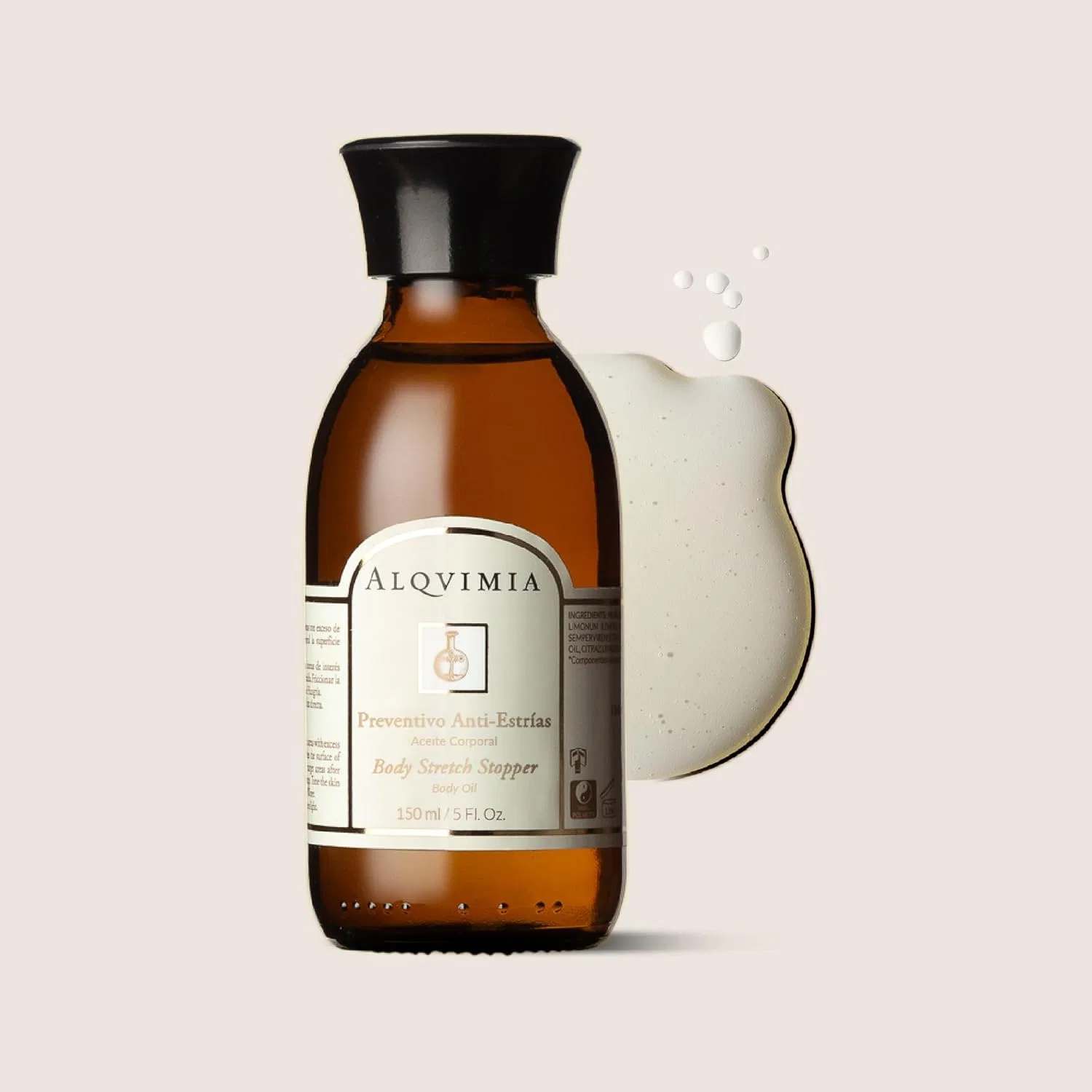 Масло для тела ALQVIMIA Body Stretch Stopper, 150 мл Alqvimia — фото 2