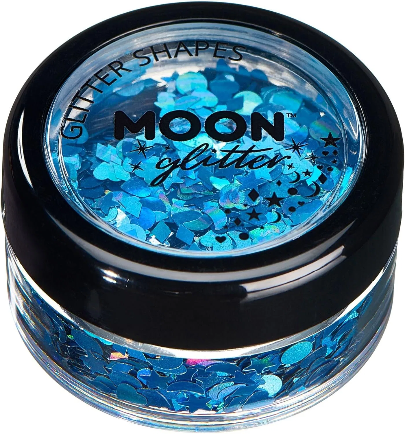 Глиттер для лица и тела Moon Glitter голубой 3 г