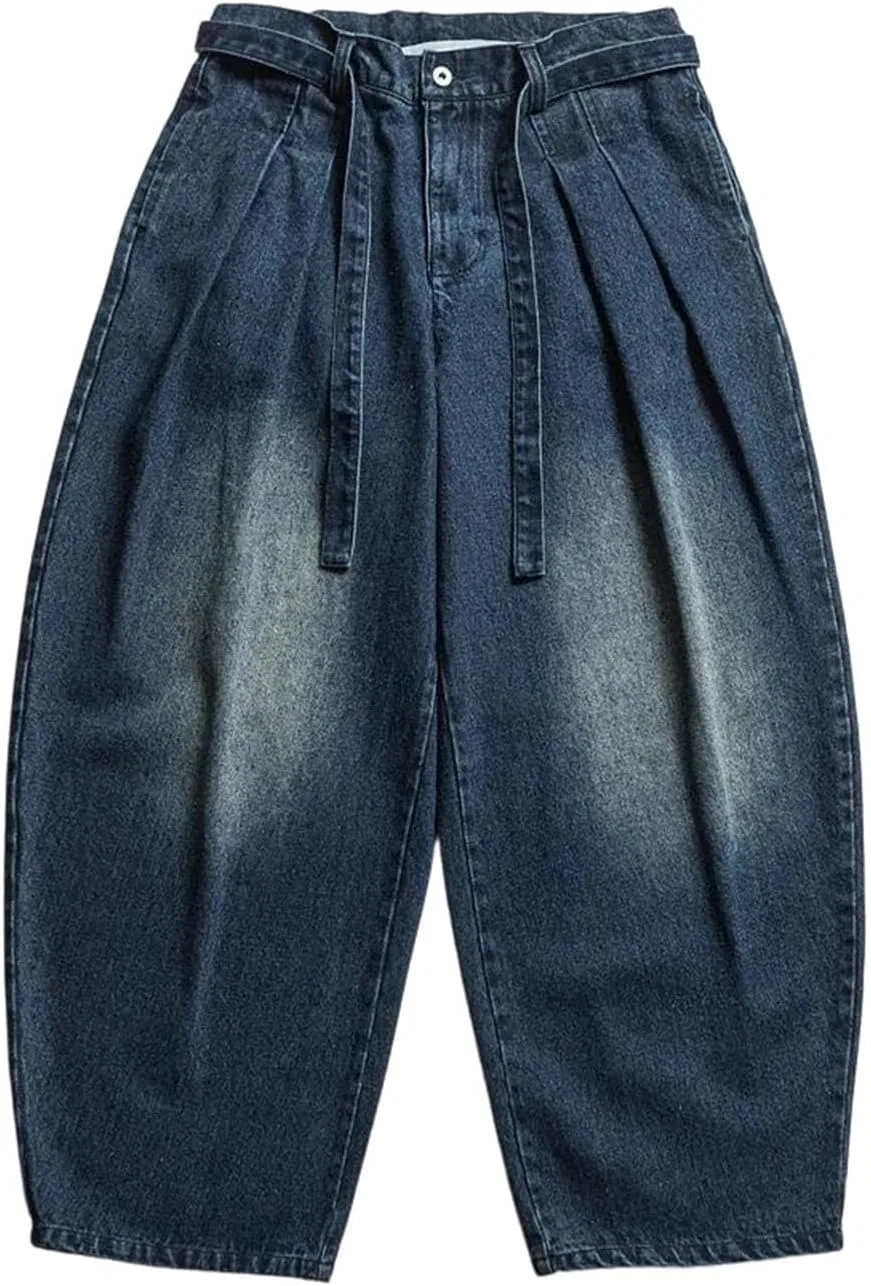 Джинсы свободного кроя, Vintage Folded Detail, 757 Blue